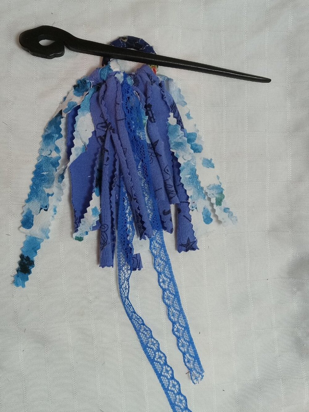 Round dreads or hair wrap/boho bun extension/Hair clip/Hair atebas & pic